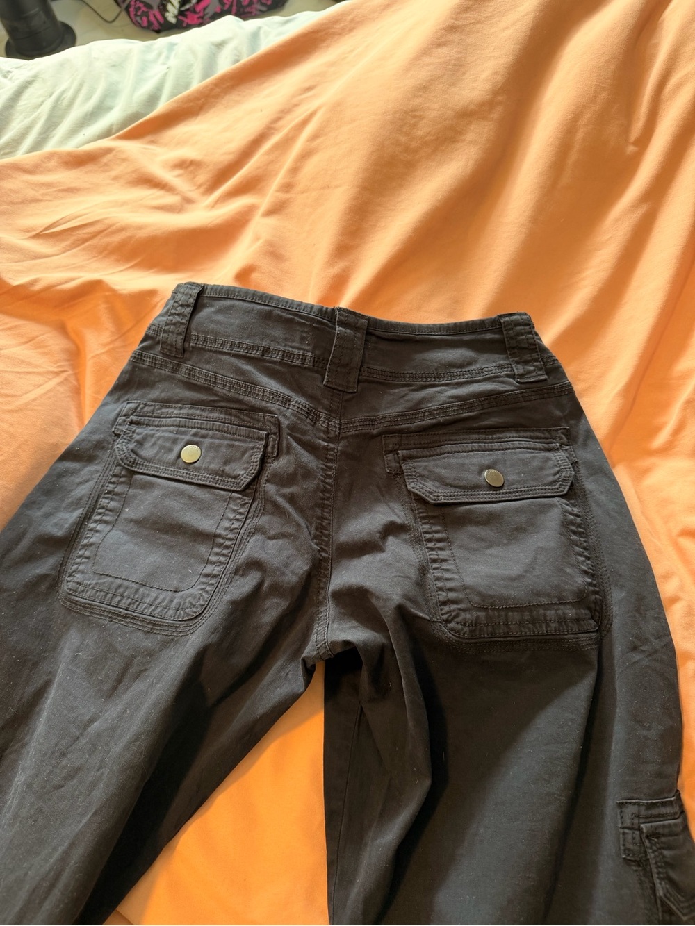 Garage Cleo Navy Cargo Pants - Picture 6 of 8